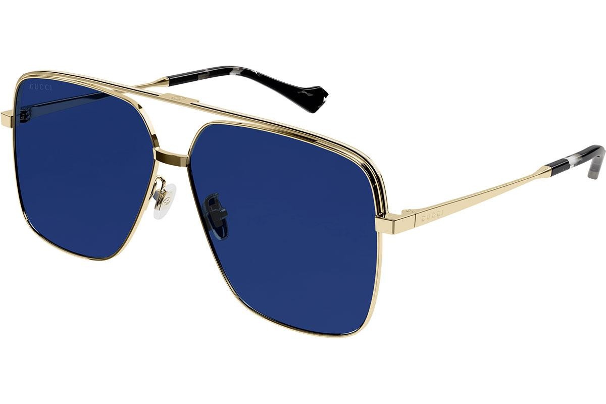Gucci GG1099SA (002) 61 | Unisex Lacivert Güneş Gözlüğü